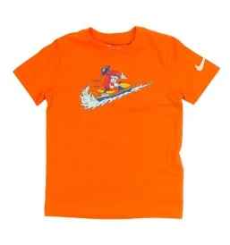 Nike T-shirt Ssnl Boxy Bambini Arancione 86M077-N1y