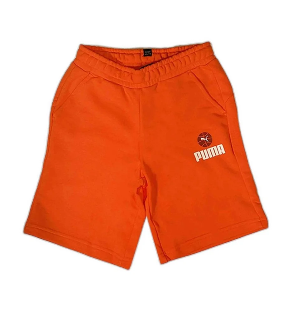 Puma Pantaloncini Blank Base Boy's Swats Short Arancione 684811-02