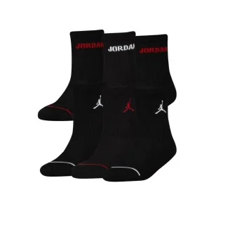 Jordan Calzini Legend Crew 6 Paia Nero Bianco Rosso BJ0343-023