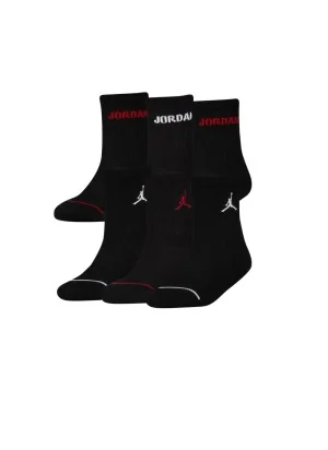 Jordan Calzini Legend Crew 6 Paia Nero Bianco Rosso BJ0343-023