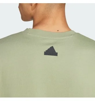 Adidas T-shirt Topografico Maps City Escape Landscape Graphic Verde | Adidas | 