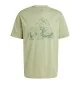 Adidas T-shirt Topografico Maps City Escape Landscape Graphic Verde IW2684