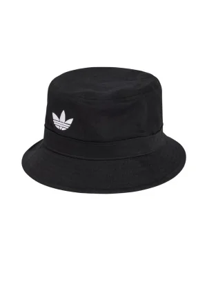 Adidas Cappello Bucket Adicolor Trefoil Nero Bianco JC6041