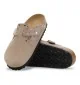 Birkenstock Ciabatta Boston Rivet Taupe Grigio Marrone | Birkenstock | 