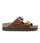 Birkenstock Ciabatta Arizona Platform Dark Tea Marrone 1028366