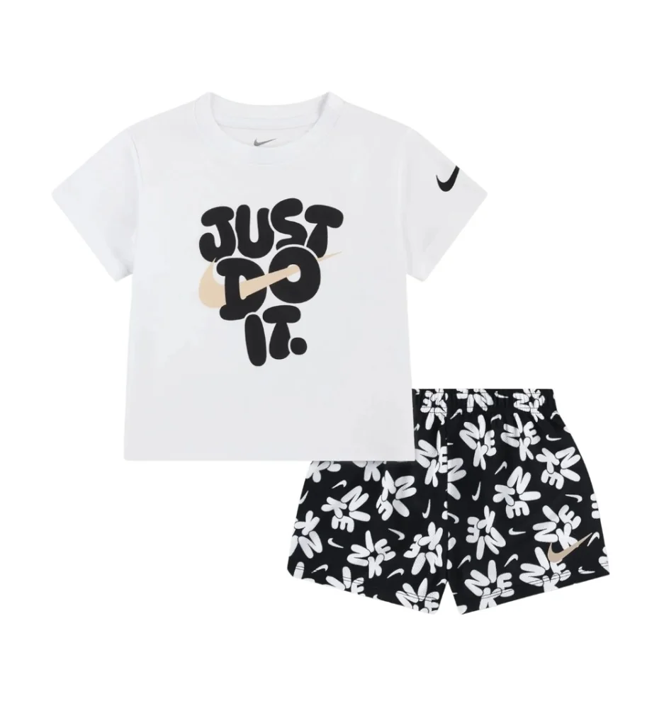 Nike Tuta Bold Play Mesh Bianco Nero 36N914-023