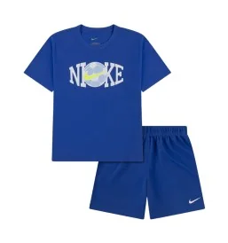 Nike Tuta Soccer Graphic Palla Blu Verde 86N951-U89