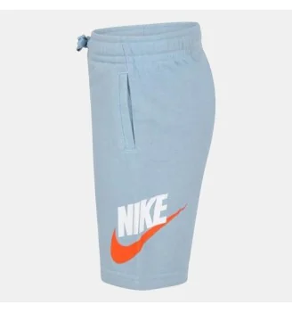 Nike Pantaloncini Club Hbr French Terry Celeste | Nike | 