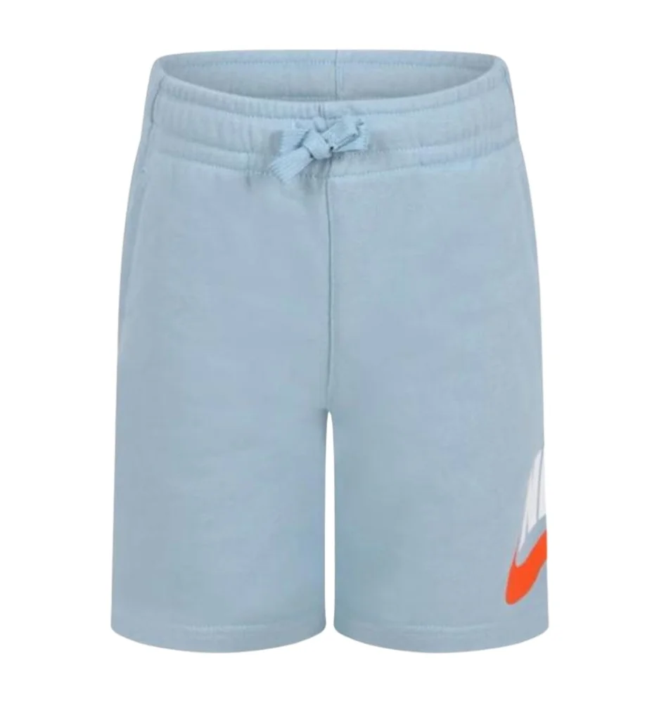 Nike Pantaloncini Club Hbr French Terry Celeste 86G710-BAI
