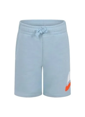Nike Pantaloncini Club Hbr French Terry Celeste 86G710-BAI