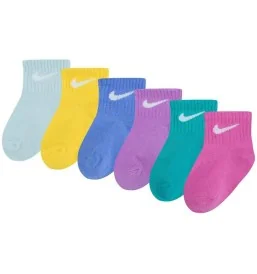 Nike Calzini Swoosh Ankle Inf 6 Paia Inf Multicolore NN0641-EF1