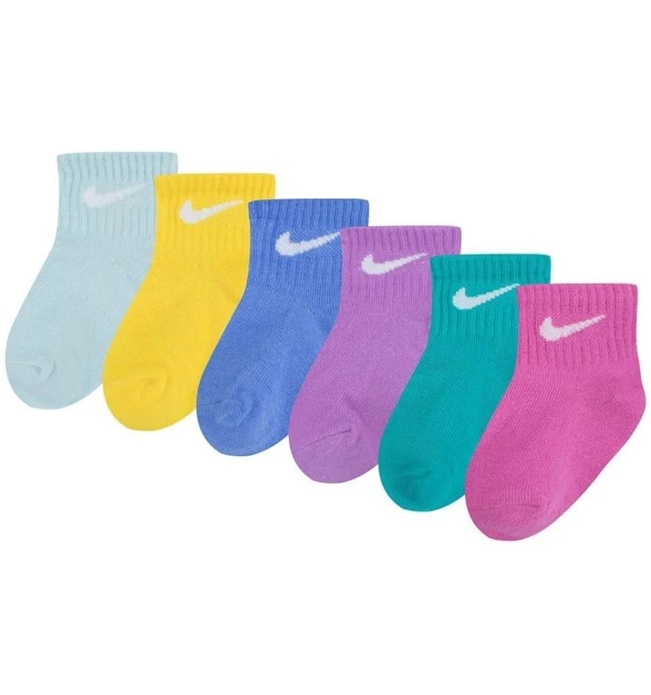 Nike Calzini Swoosh Ankle Inf 6 Paia Inf Multicolore NN0641-EF1