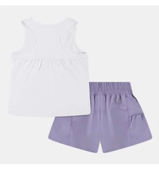 Nike Tuta Sunny Swoosh Bianco Lilla | Nike | 