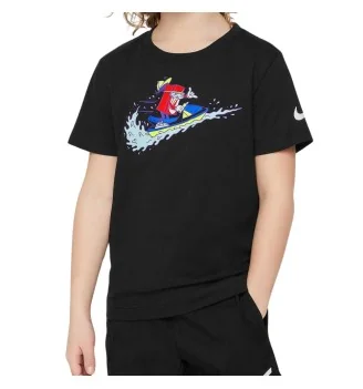 Nike T-shirt Boxy Moto Acqua Nero 86M077-023