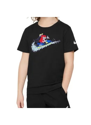 Nike T-shirt Boxy Moto Acqua Nero 86M077-023