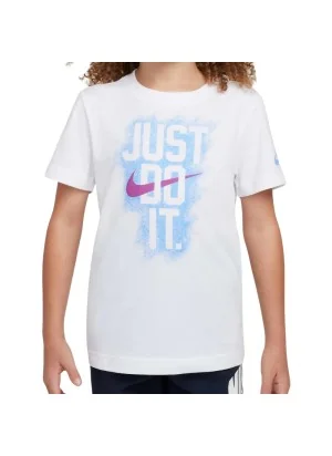 Nike T-shirt Powder Play Just Do It Bianco 86M524-001