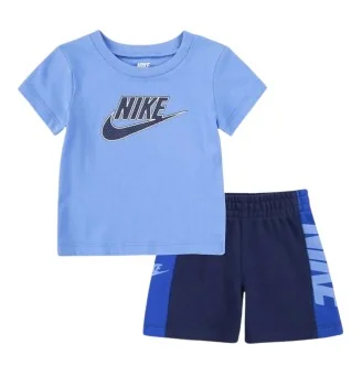 Nike Tuta Amplify Fleece Inf Celeste Blu 66J223-U90