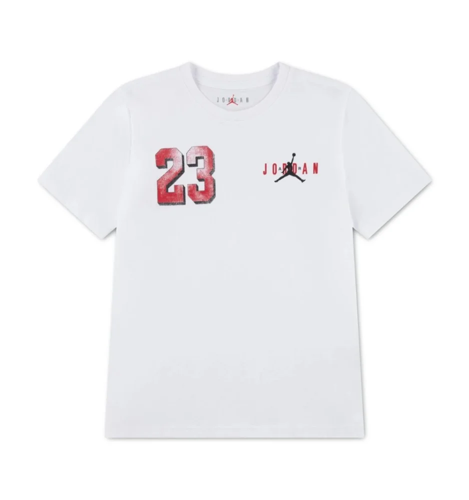 Jordan T-shirt Brooklyn 23 Varsity Bianco 95F748-001