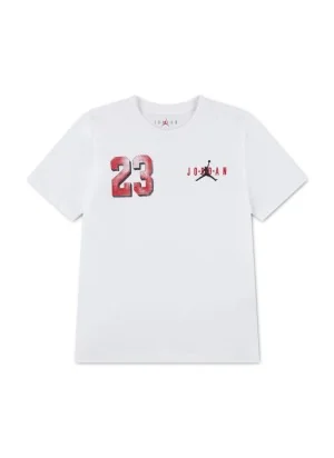 Jordan T-shirt Brooklyn 23 Varsity Bianco 95F748-001