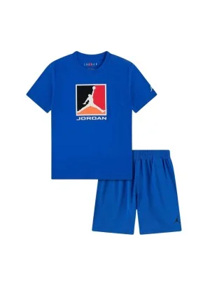Jordan Tuta Brooklyn Big Logo Mesh Blu 85F478-U89