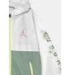 Jordan Giacca Antivento Windbreaker Boxy Fit Active Bianco Verde | Jordan | 
