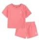 Jordan Tuta Brooklyn Essential Fleece Bambine Rosa Pesca 3BD721-A0Y