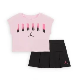 Jordan Tuta Pleated Rosa Nero 15D974-G0T