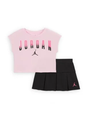 Jordan Tuta Pleated Rosa Nero 15D974-G0T