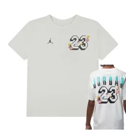 Jordan T-shirt Summer Bloom Oversized Bianco 45D923-782