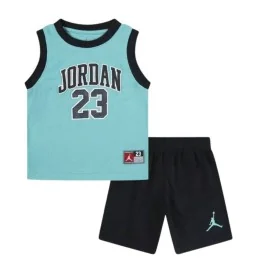 Jordan Tuta Canotta 23 Jersey Inf Blu Nero 65C919-J6K