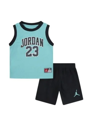 Jordan Tuta Canotta 23 Jersey Inf Blu Nero 65C919-J6K
