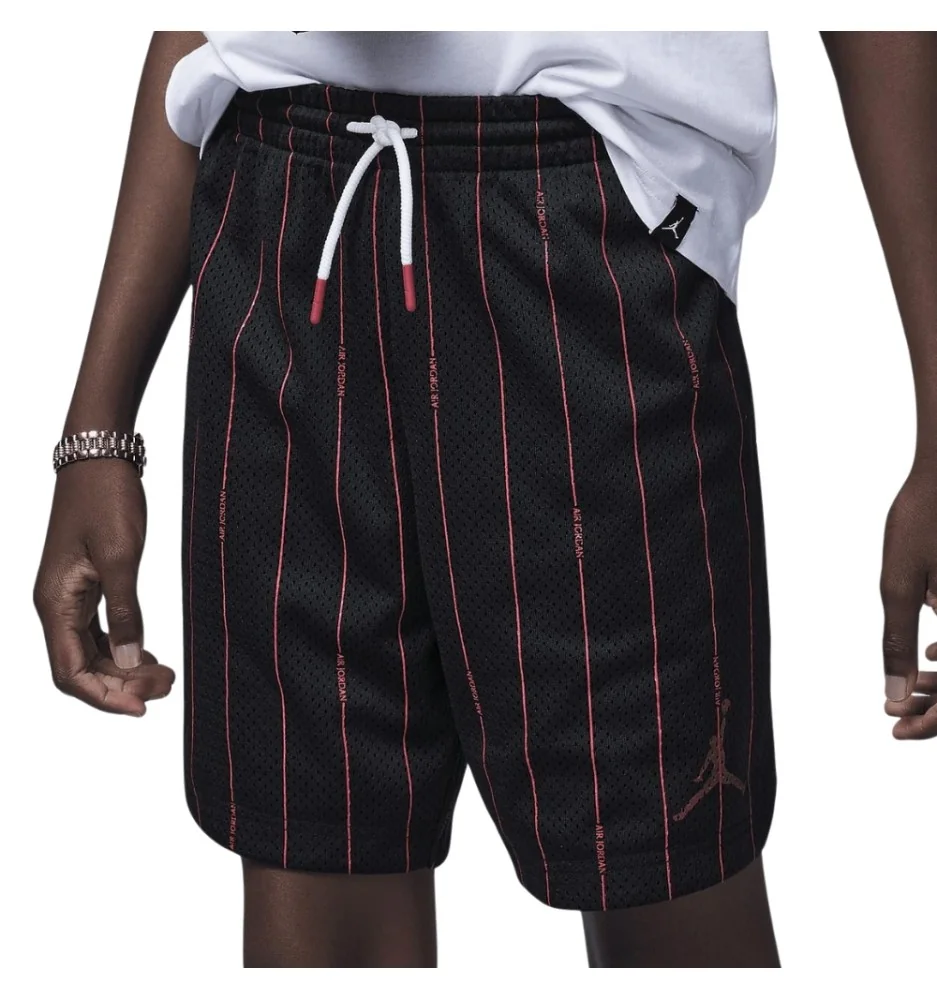 Jordan Pantaloncini Essentials Stripe Nero 95B462-023