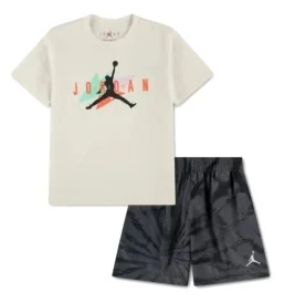 Jordan Felpa Festival Tie Dye Bianco Nero 85F787-GAE