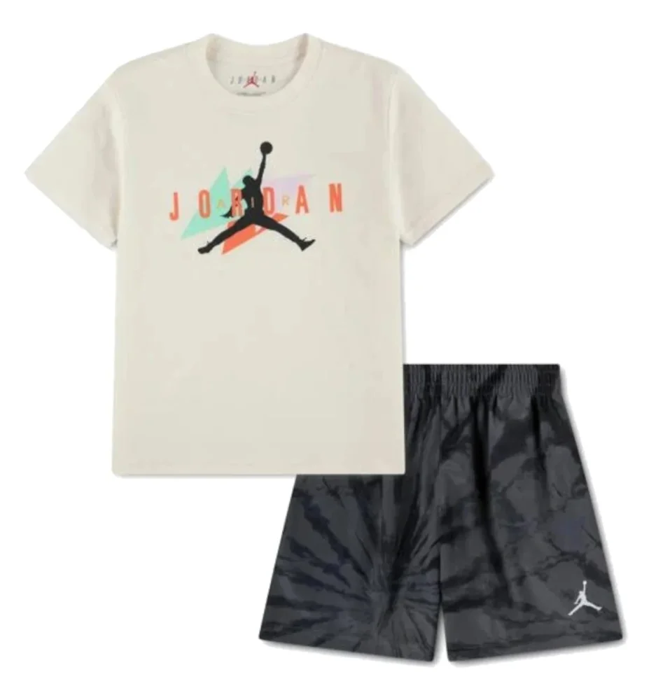 Jordan Felpa Festival Tie Dye Bianco Nero 85F787-GAE