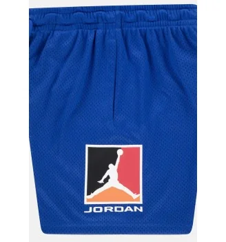 Jordan Pantaloncini Mj Brk Big Logo Mesh Blu | Jordan | 