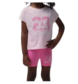 Jordan Tuta Boxy Bike Leggings Bambine Rosa 35F792-AA7