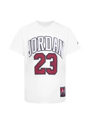 Jordan T-shirt 23 Practice Flight Bianco 85A088-001