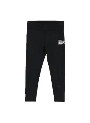 Converse Leggings All Star High Rise Nero 4CC894-023