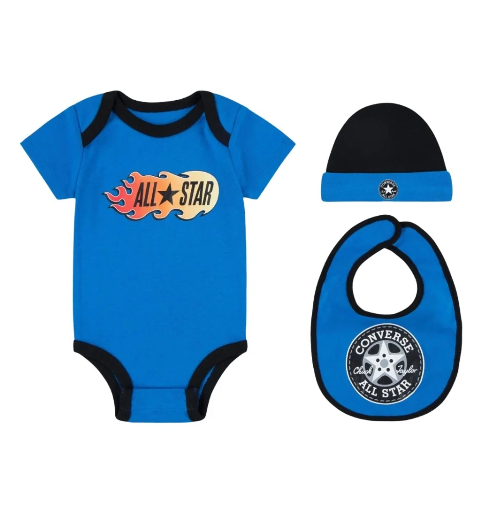 Converse Completino Cars Flame 3 Pezzi Blu NC0335-C4H