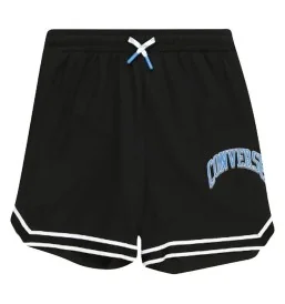 Converse Pantaloncini Rec Club Woven Taping Nero 9CF287-023