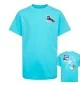 Converse T-shirt Sun Fresh Chuck Patch Celeste 9CF813-BIW
