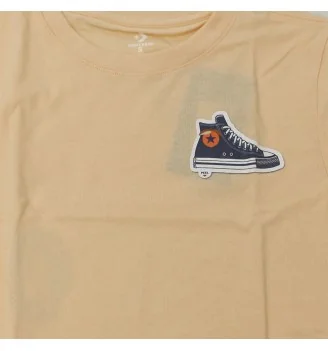 Converse T-shirt Sun Fresh Chuck Patch Giallo Chiaro | Converse | 