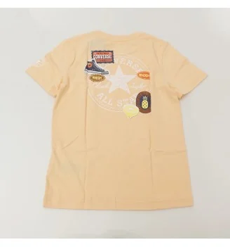 Converse T-shirt Sun Fresh Chuck Patch Giallo Chiaro | Converse | 