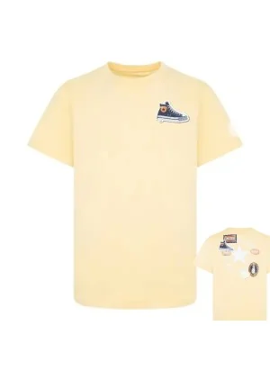 Converse T-shirt Sun Fresh Chuck Patch Giallo Chiaro 9CF813-N76