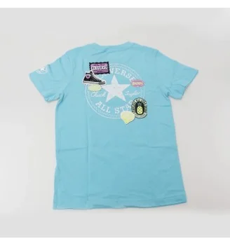 Converse T-shirt Sun Fresh Chuck Patch Celeste | Converse | 