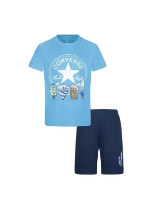 Converse Tuta Frozen Ice Cream Friends Gelato Mesh Celeste Blu 8CC759-U90