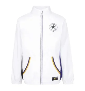 Converse Giacca Windbreaker Hoodless Bianca 9CC342-001