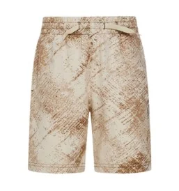 Converse Pantaloncini Relaxed Al Over Print Beige 9CD482-X0L