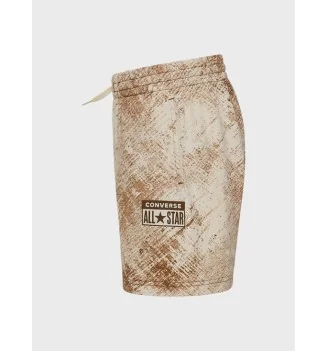 Converse Pantaloncini Relaxed Al Over Print Beige | Converse | 