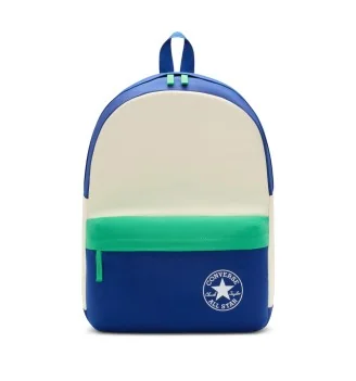 Converse Zaino Speed 3 Color Bianco Blu Verde 10026657-A01